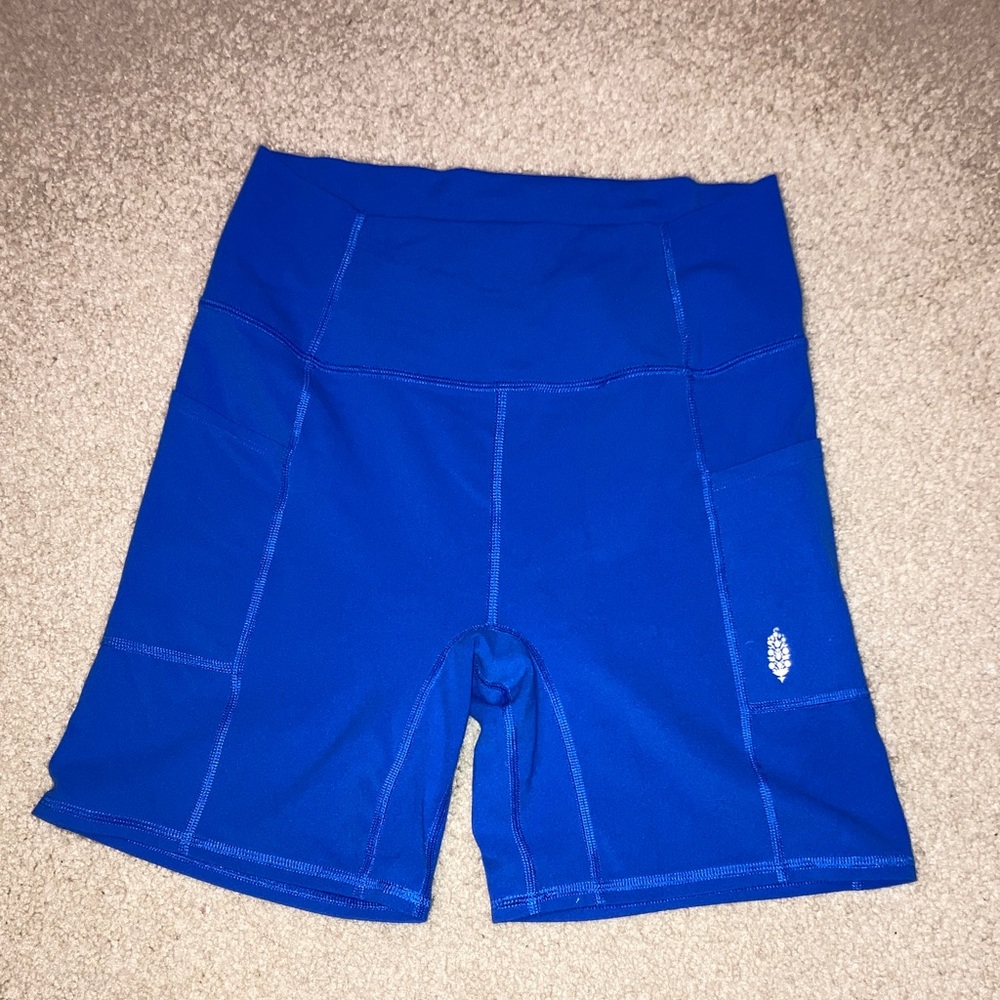 FP movement Blue Women's Bike Shorts